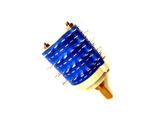 Sections multi 38mm 24 commutateurs 500V rotatifs continus rotatoires de position