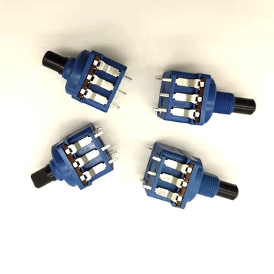 Commutateur B500K 10A de potentiomètre de commutateur rotatif du film 16mm de carbone un plus faible