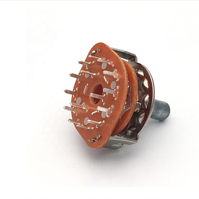 Haut-parleurs continus multiboucle de commutateur rotatif de 2p4t Mini Rotary 500ohm