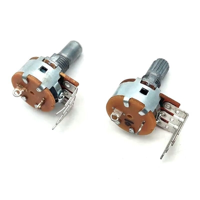 Potentiomètre vertical avec dessus outre du commutateur 16mm