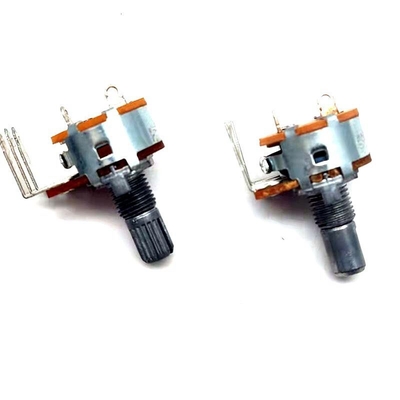 Potentiomètre d'amplificateur en métal 0.2W avec le commutateur 16mm pour la caisse de résonance