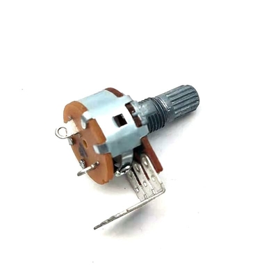 Potentiomètre d'amplificateur en métal 0.2W avec le commutateur 16mm pour la caisse de résonance