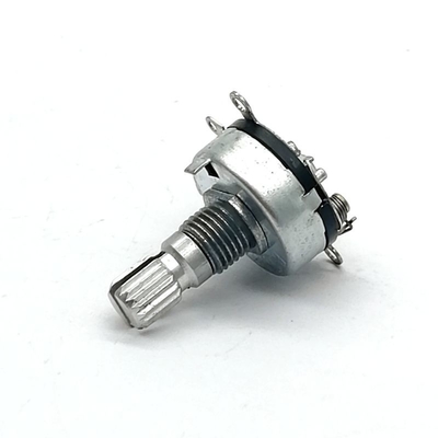 pot simple rotatif de commutateur rotatif du potentiomètre 50ohm Polonais de commutateur de la position 0.08W 12