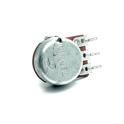 potentiomètre simple rotatoire de tour du potentiomètre 2ohm de 16mm pour le contrôle du volume