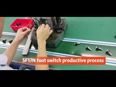 Interrupteur au pied pour effet de guitare 3PDT à clic doux